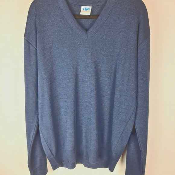 High Performance Identity Men's V-Neck Sweater - Picture 1 of 5